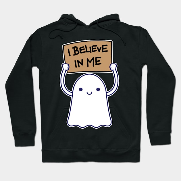 Believe In Ghost Hoodie by rudypagnel